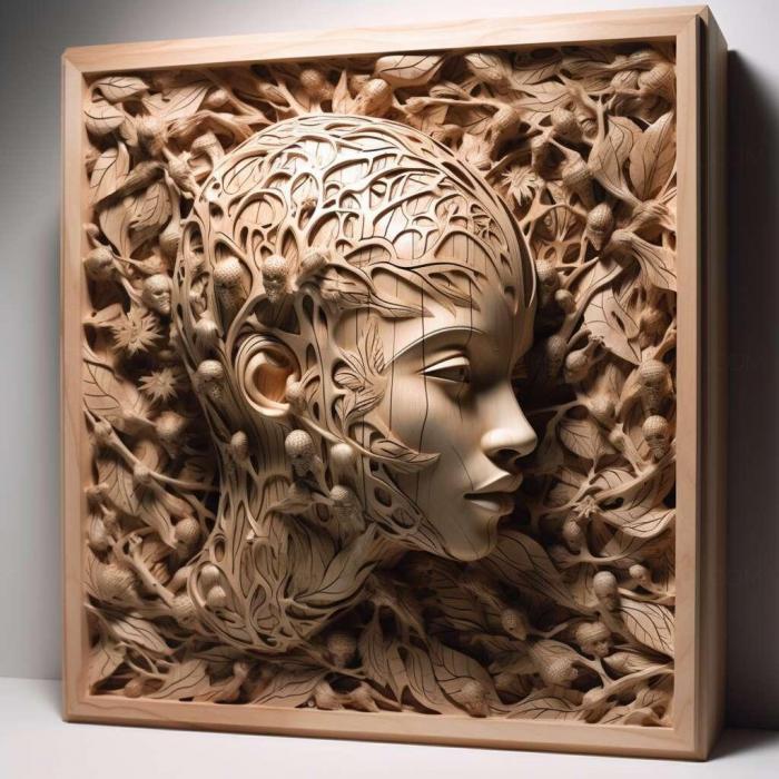 نموذج ثلاثي الأبعاد لآلة CNC 3D Art 